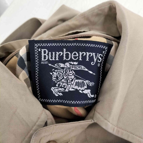 バーバリーズ BURBERRYS 裏地ノバチェック バルマカーンコート ステンカラーコート メンズ
