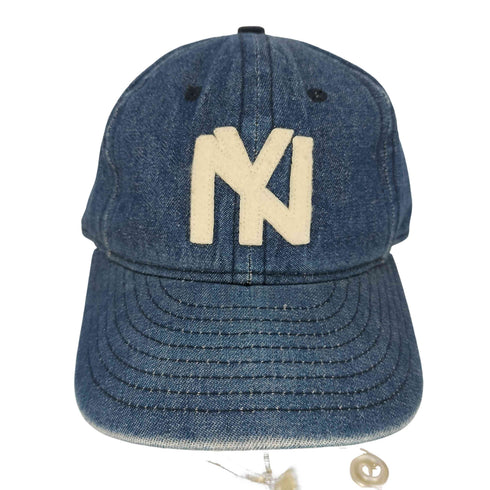 エベッツフィールドフランネルズ Ebbets Field Flannels ロゴワッペン デニムキャップ メンズ 7 3/8