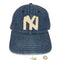 エベッツフィールドフランネルズ Ebbets Field Flannels ロゴワッペン デニムキャップ メンズ 7 3/8