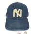 エベッツフィールドフランネルズ Ebbets Field Flannels ロゴワッペン デニムキャップ メンズ 7 3/8