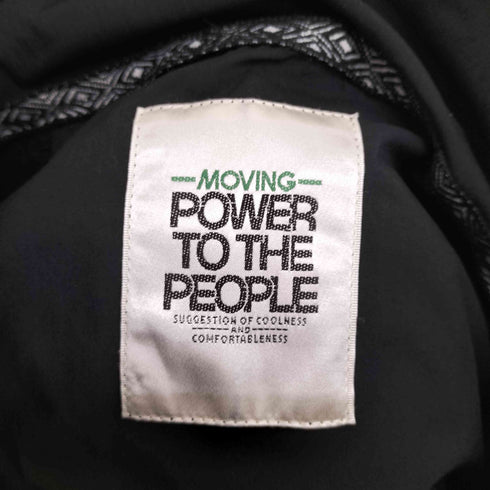 パワートゥザピープル POWER TO THE PEOPLE ナイロンアノラックジャケット メンズ
