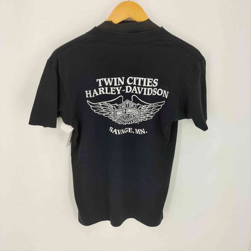 ハーレーダビッドソン HARLEY-DAVIDSON 90S USA製 両面プリント クルーネック Tシャツ メンズ import:M