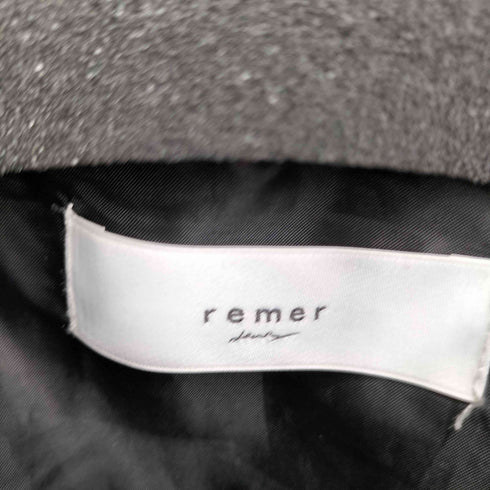 リメール remer ルーズステンカラーコート メンズ JPN:S