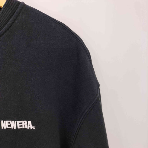 ニューエラ NEW ERA ロゴ刺繍 クルーネックスウェット メンズ import:M