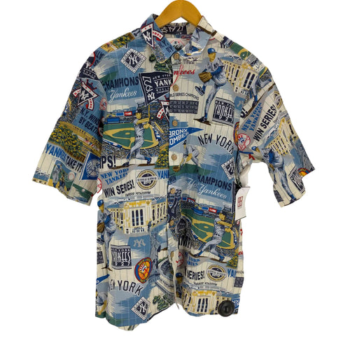 ジェニュインマーチャンダイズ GENUINE MERCHANDISE ALOHA BASEBALL MLB アロハシャツ メンズ import:M