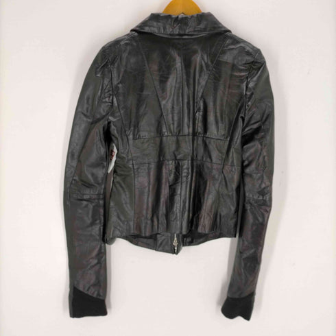 エカム EKAM シングルライダースジャケット ラムレザー メンズ JPN:M