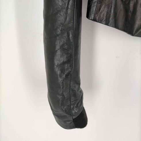 エカム EKAM シングルライダースジャケット ラムレザー メンズ JPN:M