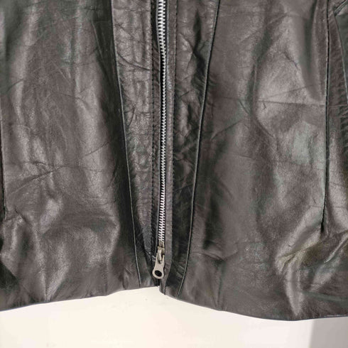 エカム EKAM シングルライダースジャケット ラムレザー メンズ JPN:M