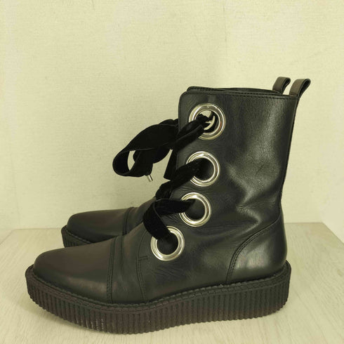 マークバイマークジェイコブス Marc by Marc Jacobs フェイクレザー 厚底 レースアップシューズ メンズ