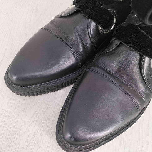 マークバイマークジェイコブス Marc by Marc Jacobs フェイクレザー 厚底 レースアップシューズ メンズ