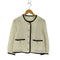 ノーリーズソフィー NOLLEY’S sophi ウォッシャブルギマメッシュパイピングジャケット レディース JPN:36