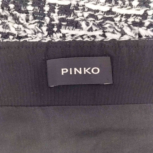 ピンコ PINKO ツイード ミニスカート レディース FR:36