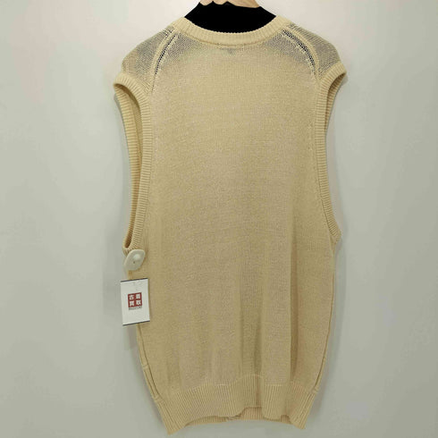 バーバリーロンドン BURBERRY LONDON コットン チェック ニットベスト メンズ import:L