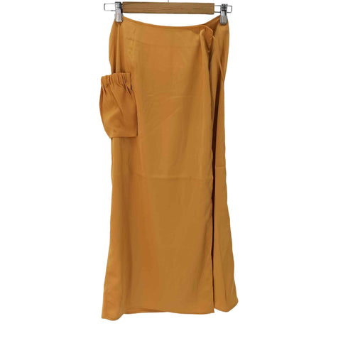 マウジー moussy WAIST TIE SATIN スカート レディース JPN:2