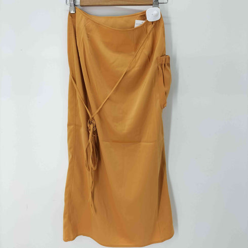 マウジー moussy WAIST TIE SATIN スカート レディース JPN:2