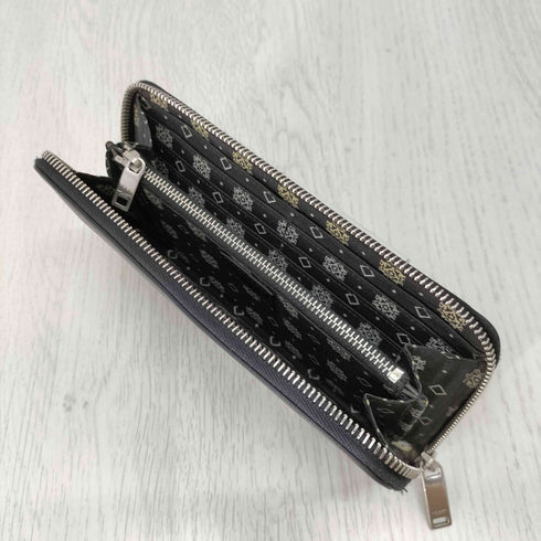 サンローランパリ SAINT LAURENT PARIS エンボスロゴ レザー長財布 メンズ