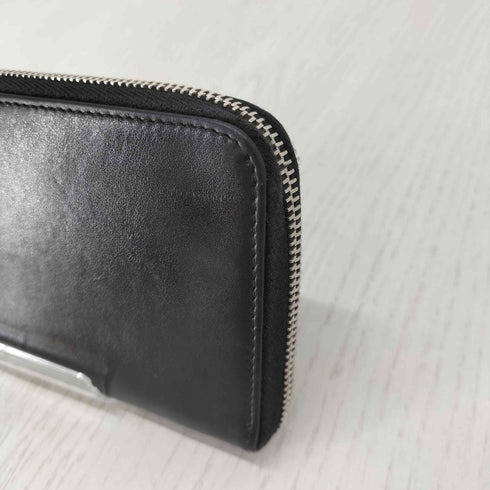 サンローランパリ SAINT LAURENT PARIS エンボスロゴ レザー長財布 メンズ