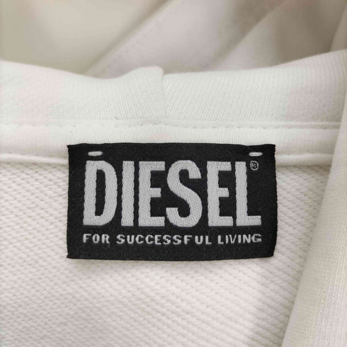 ディーゼル DIESEL S-GINN-HOOD-OUT ロゴ プリント プルオーバー パーカー メンズ import:L