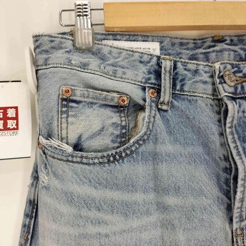 ザラ ZARA MID RISE BAGGY DENIM ミッド ライズ バギー デニム パンツ メンズ 38