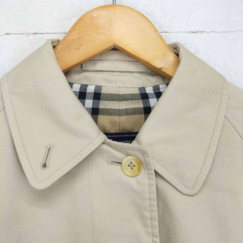 バーバリーズ BURBERRYS MADE IN ENGLAND 裏地ノヴァチェックステンカラーコート メンズ