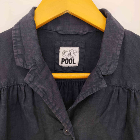 イデープール IDEE POOL リネン シャツワンピース レディース ONE SIZE