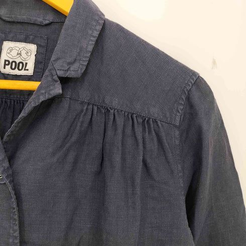 イデープール IDEE POOL リネン シャツワンピース レディース ONE SIZE