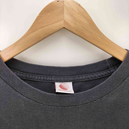 ヘルレイザー HELLRAZOR 背面 大判 チョコチップカモ プリント クルーネック S/S Tシャツ メンズ