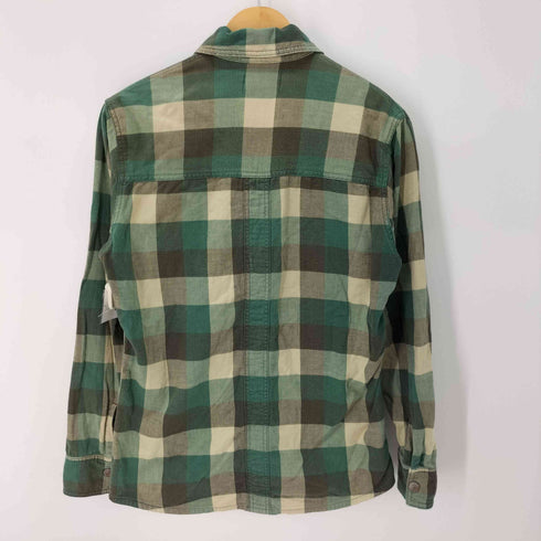 リーバイス Levis 00s チェック柄オープンカラーシャツ メンズ import:L