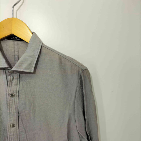 ゴーサンゴーイチプールオム 5351 POUR LES HOMMES エアリーツイル製品ワッシャーシャツ メンズ JPN:46