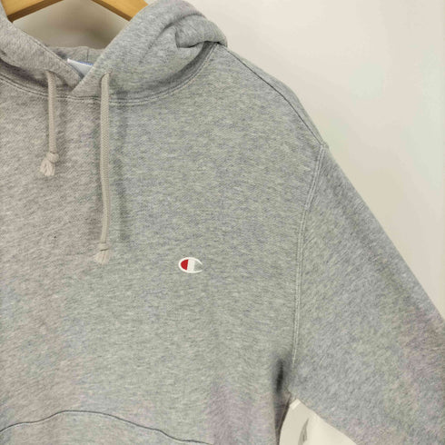 チャンピオン Champion HOODED SWEAT SHIRT 目付き 刺繍 フーディー スウェット シャツ プルオーバー パーカー レディース import:M