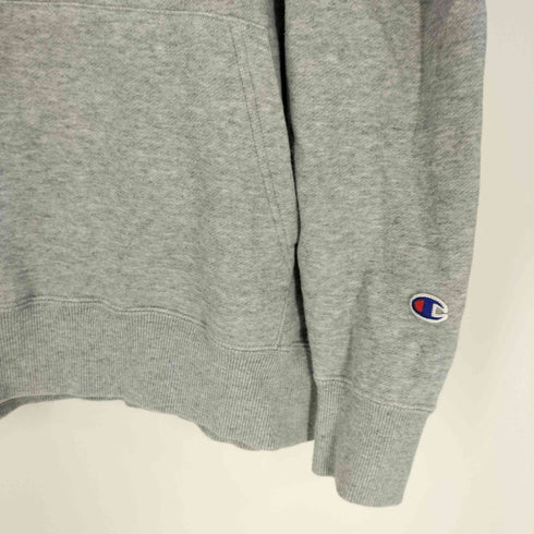 チャンピオン Champion HOODED SWEAT SHIRT 目付き 刺繍 フーディー スウェット シャツ プルオーバー パーカー レディース import:M
