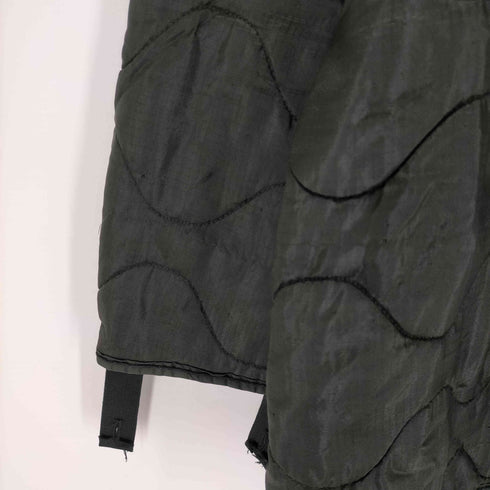 Done U.S ARMY M-65 QUILTING LINER REMAKE Black Edge メンズ JPN:M