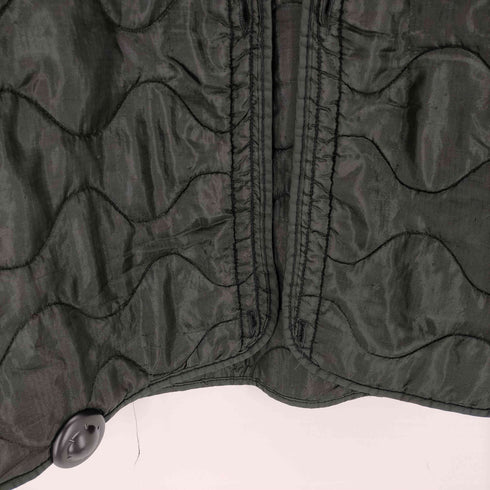 Done U.S ARMY M-65 QUILTING LINER REMAKE Black Edge メンズ JPN:M
