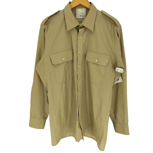 ダッチアーミー DUTCH ARMY 80S Military Shirt オフィサー ミリタリー シャツ 87年製 メンズ 15 1/2