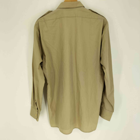 ダッチアーミー DUTCH ARMY 80S Military Shirt オフィサー ミリタリー シャツ 87年製 メンズ 15 1/2