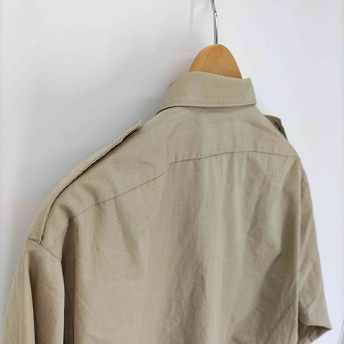 ダッチアーミー DUTCH ARMY 80S Military Shirt オフィサー ミリタリー シャツ 87年製 メンズ 15 1/2