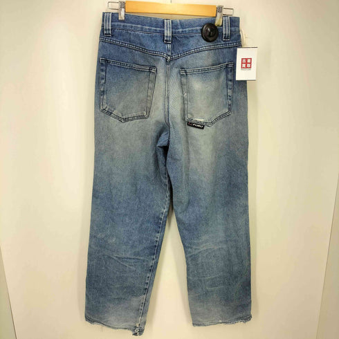 フブ FUBU 90-00S ワイド ダメージ ウォッシュド デニム パンツ メンズ W36 L34