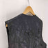GENUINE HOG LEATHER BY ROCKY RANCH HIDES レザー 切替 サイドレース ベスト メンズ