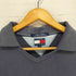 トミーヒルフィガー TOMMY HILFIGER 鹿の子 ロゴ刺繍Vネックポロシャツ メンズ JPN:L