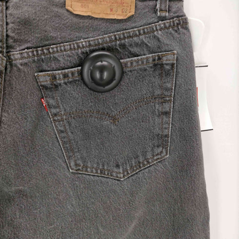 リーバイス Levis USA製 ボタン裏524刻印 ボタンフライデニムパンツ 501先染め メンズ W33