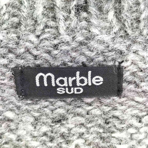 マーブルシュッド Marble Sud ニワトリ クルーネックウールニット レディース