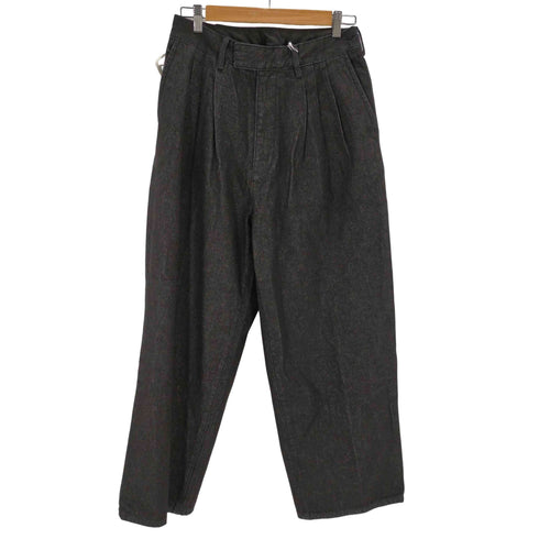 アダムエロペ Adam et Rope デニム 3タック ワイド スラックス メンズ JPN:M