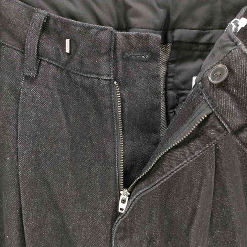 アダムエロペ Adam et Rope デニム 3タック ワイド スラックス メンズ JPN:M