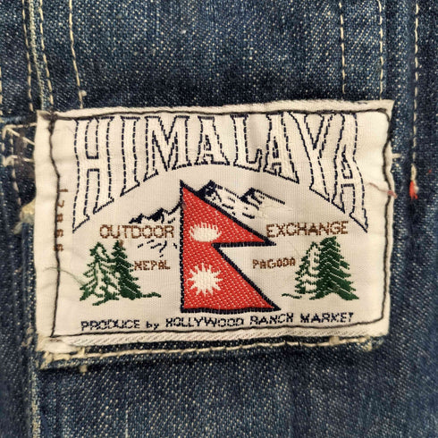 ヒマラヤ HIMALAYA デニムフーディージャケット メンズ