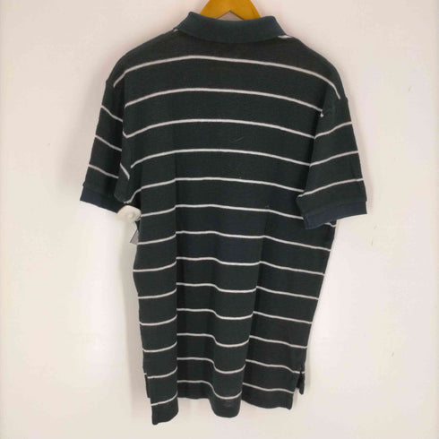 ポロバイラルフローレン Polo by RALPH LAUREN ボーダー ニットポロシャツ メンズ JPN:L