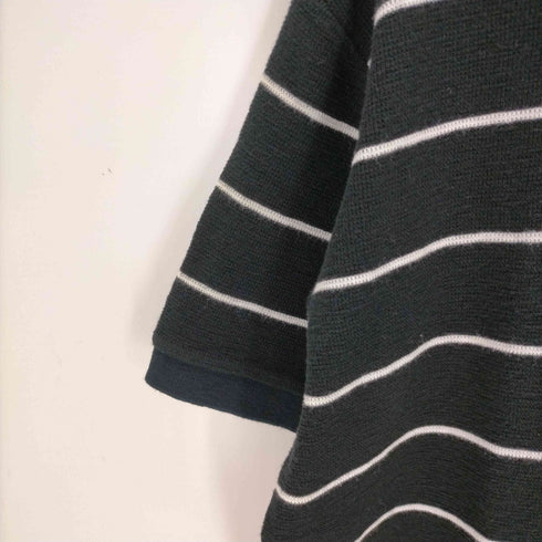 ポロバイラルフローレン Polo by RALPH LAUREN ボーダー ニットポロシャツ メンズ JPN:L