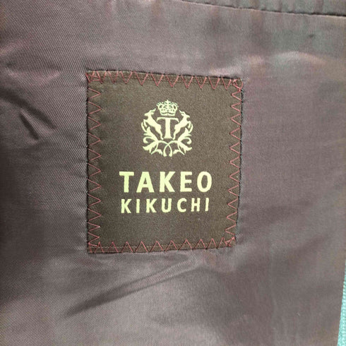 タケオキクチ TAKEO KIKUCHI ウールストライプセットアップ メンズ