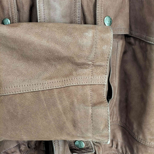 ティンバーランド Timberland 90s 裏地キルティング WATER RESISTANT LEATHER ジャケット メンズ JPN:M