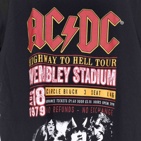 HIGHWAY TO HELL TOUR バンドプリントTシャツ バンT メンズ import:M