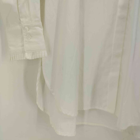 ルクールブラン le.coeur blanc プリーツカラーロングシャツ レディース JPN:38